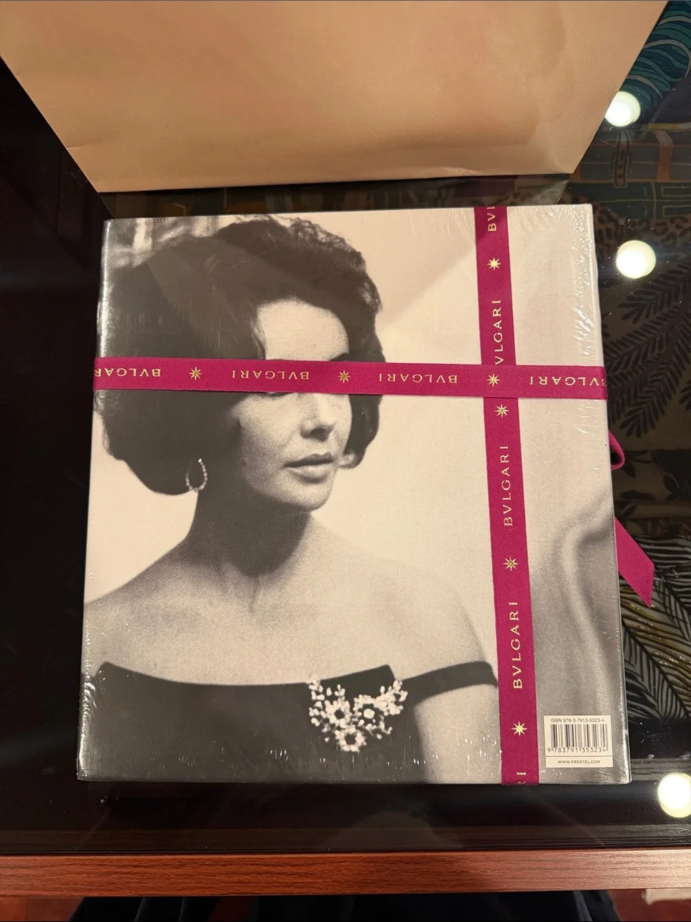 BVLGARI unopened coffee table book ready for gifting in nylon with bag